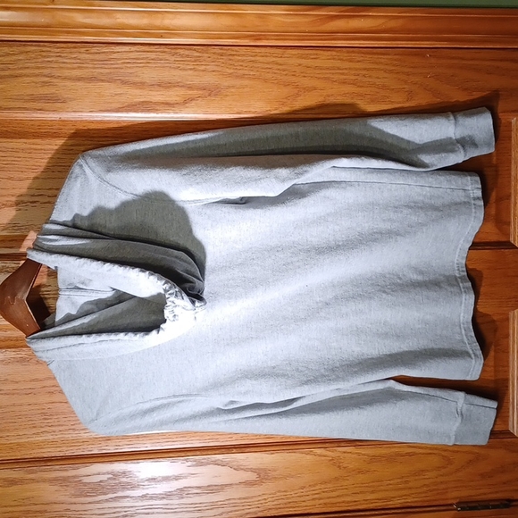 NWOT Authentic Champion Athleticwear Grey Hoodie Long Sleeve Sweatshirt w/pocket - Picture 9 of 13